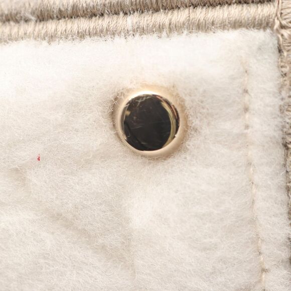 Dior Handbag Lady D-Lite Medium Bag Beige/White Canvas Lady Dior 2way Tote - Picture 7 of 7